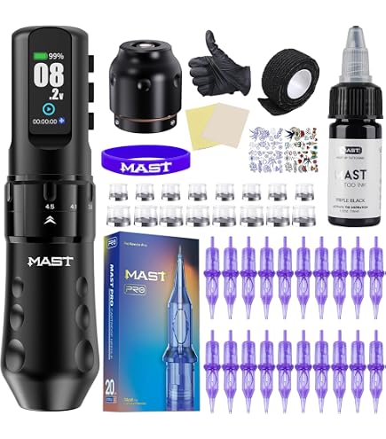 Amazon.com: Mast Tattoo Flip4 Pro Wireless Tattoo Gun Machine Pen